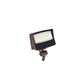 Hubbell Outdoor Lighting SGF1-60-LSCS-UNVC 60W Sling Flood LED, SGF1 Size, Switchable CCT 3000K/4000K/5000K, Knuckle Mount