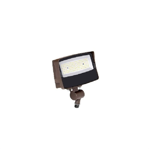 Hubbell Outdoor Lighting SGF1-60-LSCS-UNVC 60W Sling Flood LED, SGF1 Size, Switchable CCT 3000K/4000K/5000K, Knuckle Mount