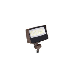 Hubbell Outdoor Lighting SGF1-60-LSCS-UNVC 60W Sling Flood LED, SGF1 Size, Switchable CCT 3000K/4000K/5000K, Knuckle Mount