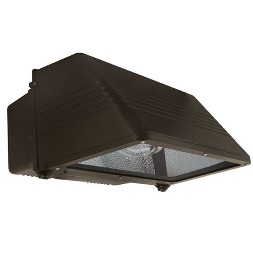 Hubbell Outdoor Lighting WGL-400S 400W High Pressure Sodium Full Cutoff Perimeter Wallpack, 120, 208, 240, 277V, ED18 Lamp Included, Dark Bronze Finish