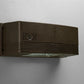 Hubbell Outdoor Lighting WMS-70P6 70 Pulse Start Metal Halide Wall Sconce, 120/277/347V, Soft Rectangle Shape, Lamp Included, Dark Bronze Finish