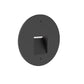 Hydrel HSL11 RD LED BLU MVOLT M MIN5 SGB LED Round Step Light, Blue Color Temperature, 120-277V, Medium Throw Distribution, Dimming Driver, Semi Gloss Black