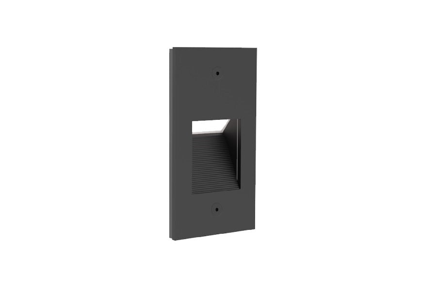 Hydrel HSL11 RECT LED AMBLW MVOLT M MIN5 BBP LED Rectangle Step Light, Amber Limited Wavelength 590 nm, 120-277V, Medium Throw Distribution, Dimming Driver, Brushed Brass Paint