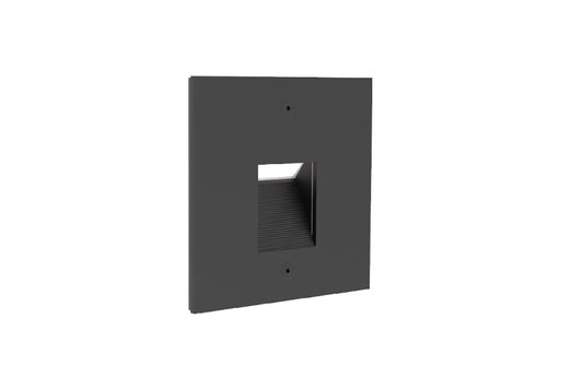 Hydrel HSL11 SQ LED AMBLW MVOLT M MIN5 SGW LED Square Step Light, Amber Limited Wavelength 590 nm, 120-277V, Medium Throw Distribution, Dimming Driver, Semi Gloss White
