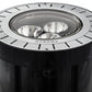 Hydrel M9710C SS LED P3 35K MVOLT MFL FLC 34B 34S 46W In-Grade LED Lanscape Light, Round Door Single Lens, Stainless Steel Door, 3500K, 120-277V, Medium Flood Distribution, Flat Lens Clear, 3/4" NPT Bottom, 3/4" NPT Side