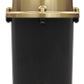 Hydrel PDX4ML B 9LED WHT30K MVOLT ML180 FLC 12S LPI 4" Marker LED Pathway Light, 3000K, 180 degree Light Distribution