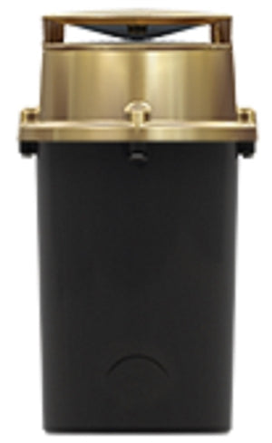 Hydrel PDX4ML B 9LED WHT30K MVOLT ML180 FLC 12S LPI 4" Marker LED Pathway Light, 3000K, 180 degree Light Distribution
