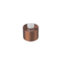 Hydrel PM60C S3 BRS Ground Mounting Post Mount, Fixed Height with Conduit, Aluminum, 3" Stem, Bronze Smooth Finish