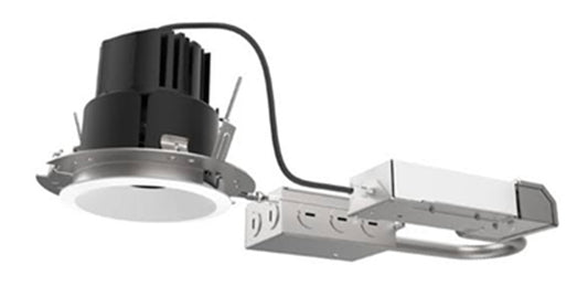 Juno Aculux INIT3 DR 15LM 40K 80CRI 50D FPC 120  Recessed Lighting 3" Non IC Remodel Housing, 1500 Lumens, 4000K Color Temperature, 80 CRI, 50 Degree Beam, Phase Cut Dimming, 120V