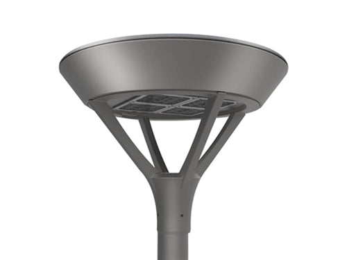 Invue MSA-SA1C-740-U-T3-BK Decorative LED Area Light, 1 Square, 1050mA, 70 CRI, 4000K, 120-277V, Type III Distribution, Black