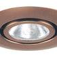 Juno Recessed Lighting 10-ABZ (10 BRZ) 4" Line Voltage Flush Gimbal Ring Trim, Aged Bronze Trim