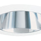 Juno Recessed Lighting 17C-WH (17 CWH) 4" Line Voltage Reflector Downlight Trim, Clear Reflector, White Trim