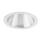 Juno Aculux Recessed Lighting 2002C-FM 2" LED, Low Voltage Round Lensed Downlight, Clear Specular Flush Mount Trim