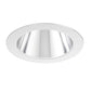 Juno Aculux Recessed Lighting 2007C-SFWH 2007C-SFWH 2" LED Round Parabolic Downlight Clear Specular Self Flanged White Trim