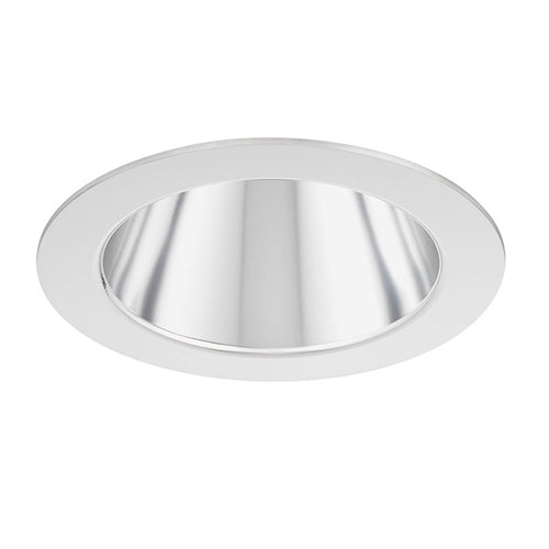 Juno Aculux Recessed Lighting 2007HZ-SFWH 2007HZ-SFWH 2" LED Round Parabolic Downlight Haze Specular Self Flanged White Trim