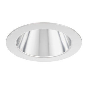 Juno Aculux Recessed Lighting 2007HZ-SFWH 2007HZ-SFWH 2" LED Round Parabolic Downlight Haze Specular Self Flanged White Trim