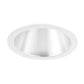 Juno Aculux Recessed Lighting 2007W-FM 2007W-FM 2" LED Round Parabolic Downlight White Specular Flush Mount Trim