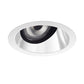 Juno Aculux Recessed Lighting 2008W-FM 2" LED, Low Voltage Round Adjustable Angle Cut Cone, White Specular Flush Mount Trim