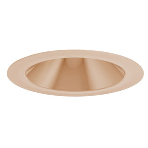 Juno Aculux Recessed Lighting 2017WHZ-SF 2017WHZ-SF 2" LED Round Hyperbolic Downlight, Wheat Haze Specular Self Flanged Trim