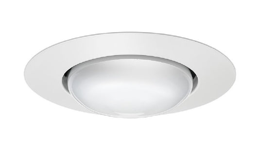 Juno Recessed Lighting 201N-WH (201N WH) 5" Line Voltage Open Frame BR30 Trim, White Trim