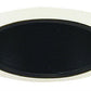 Juno Recessed Lighting 203B-WH (203 BWH) 5" Line Voltage Deep Baffle Trim, Black Baffle, White Trim