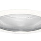 Juno Recessed Lighting 204C-WH (204 CWH) 5" LED, Line Voltage Downlight Trim, Clear Reflector, White Trim