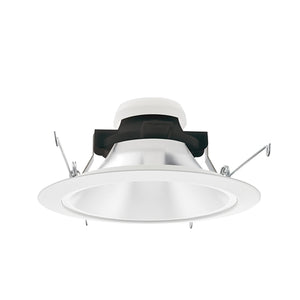Juno Recessed Lighting 204HYP2-HZ-WH (204HYP2 HZWH) 5" LED Hyperbolic Reflector Trim, Haze Cone, White Trim Ring