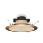 Juno Recessed Lighting 204HYP3-WHZ-ABZ (204HYP3 WHZABZ) 5" LED Hyperbolic Reflector Trim, Wheat Haze Cone, Classic Aged Bronze Trim Ring