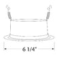 Juno Recessed Lighting 205B-ABZ (205 BABZ) 5" LED, Line Voltage Baffle Trim, Black Baffle, Aged Bronze Trim