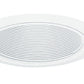 Juno Recessed Lighting 205W-WH (205 WWH) 5" LED, Line Voltage Baffle Trim, White Baffle, White Trim