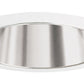 Juno Recessed Lighting 207C-WH (207 CWH) 5" Line Voltage Cone Reflector Trim, Clear Reflector, White Trim