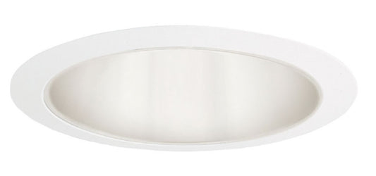 Juno Recessed Lighting 207W-WH (207 WWH) 5" Line Voltage Cone Reflector Trim, White Reflector, White Trim