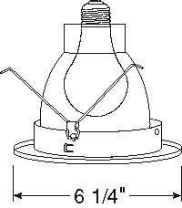 Juno Recessed Lighting 210N-ABZ (210N ABZ) 5" LED, Line Voltage, Compact Fluorescent, Shower Trim, Aged Bronze Trim