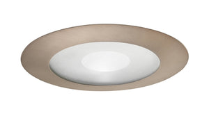 Juno Recessed Lighting 212-ABZ (212N-ABZ) 5" LED, Line Voltage Perimeter Frosted Lens Shower Trim, Aged Bronze Trim
