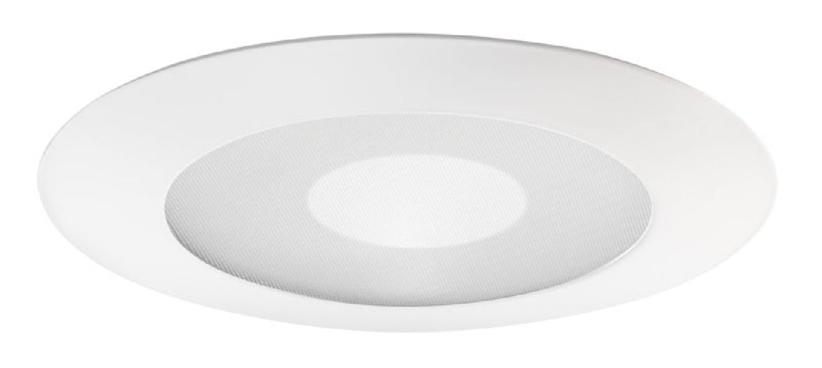 Juno Recessed Lighting 212N-WH (212N WH) 5" LED, Line Voltage Perimeter Frosted Lens Shower Trim, White Trim