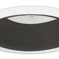 Juno Recessed Lighting 215B-WH (215 BWH) 5" Line Voltage, Compact Fluorescent, Enclosed Baffle Trim, Black Baffle, White Trim