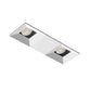 Juno Aculux Recessed Lighting 2301SQ2BHZ-WH-FM 2" 2 Heads LED Regressed Lensed Pinhole Flush Mount Trim, White Finish