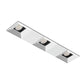 Juno Aculux Recessed Lighting 2308SQ3BHZ-WH-FM 2" 3 Heads LED Regressed Pinhole Flush Mount Trim, White Finish