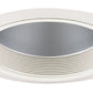 Juno Recessed Lighting 230CW-WH (230 CWWH) 6" Line Voltage, Economy A-Lamp Reflector with Baffle Trim, White Baffle, White Trim