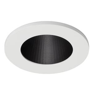 Juno Aculux Recessed Lighting 2318BHZ-WH-FM 2" Round Adjustable Pinhole LED, Low Voltage Flush Mount, White Trim