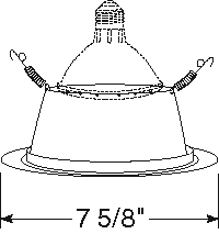 Juno Recessed Lighting 24B-ABZ (24 BBRZ) 6" LED, Line Voltage, Tapered Baffle Trim, Black Baffle, Aged Bronze Trim