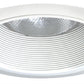 Juno Recessed Lighting 24W-WH (24 WWH) 6" LED, Line Voltage, Tapered Baffle Trim, White Baffle, White Trim