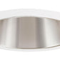 Juno Recessed Lighting 257HZ-WH (257 HZWH) 6" Line Voltage, Deep Cone Trim, Haze Reflector, White Trim