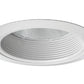 Juno Recessed Lighting 275W-WH (275S WWH) 5" Line Voltage Shallow Baffle, White Baffle, White Trim
