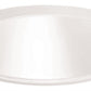 Juno Recessed Lighting 27W-WH (27 WWH) 6" LED, Line Voltage, Tapered Cone Trim, White Reflector, White Trim