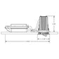 Juno Recessed Lighting 2A-841NU-BZ 2" LED Round Adjustable 4100K 80CRI, Narrow Flood Beam, 120-277V, Bronze Finish