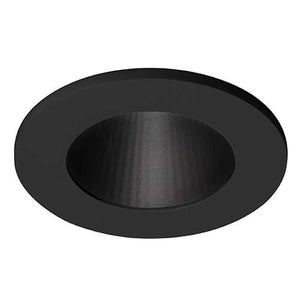 Juno Aculux 2APINLG BD BLFM WET Recessed Lighting 2" Round Adjustable Lensed Pinhole LED, Low Voltage Flush Mount, Black Trim