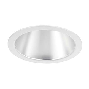 Juno Aculux 2DP CS FM 2007C-FM Recessed Lighting 2" LED Round Parabolic Downlight Clear Specular Flush Mount Trim