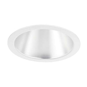 Juno Aculux 2DP W FM 2007W-FM Recessed Lighting 2" LED Round Parabolic Downlight White Specular Flush Mount Trim