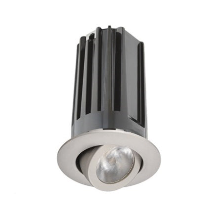 Juno 2" LED Recessed Lighting 2LEDTG2A-935N-SN 2" LED Gen 2 Round Adjustable 3500K 90 CRI, Narrow Flood Beam, Satin Nickel Finish